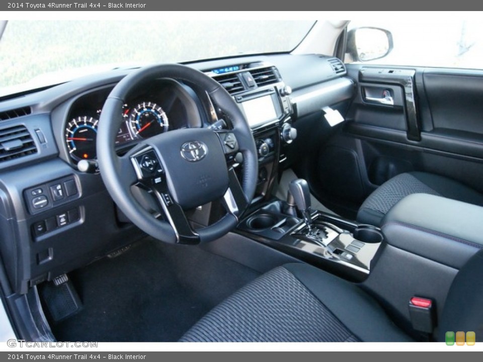 Black Interior Prime Interior for the 2014 Toyota 4Runner Trail 4x4 #89420289