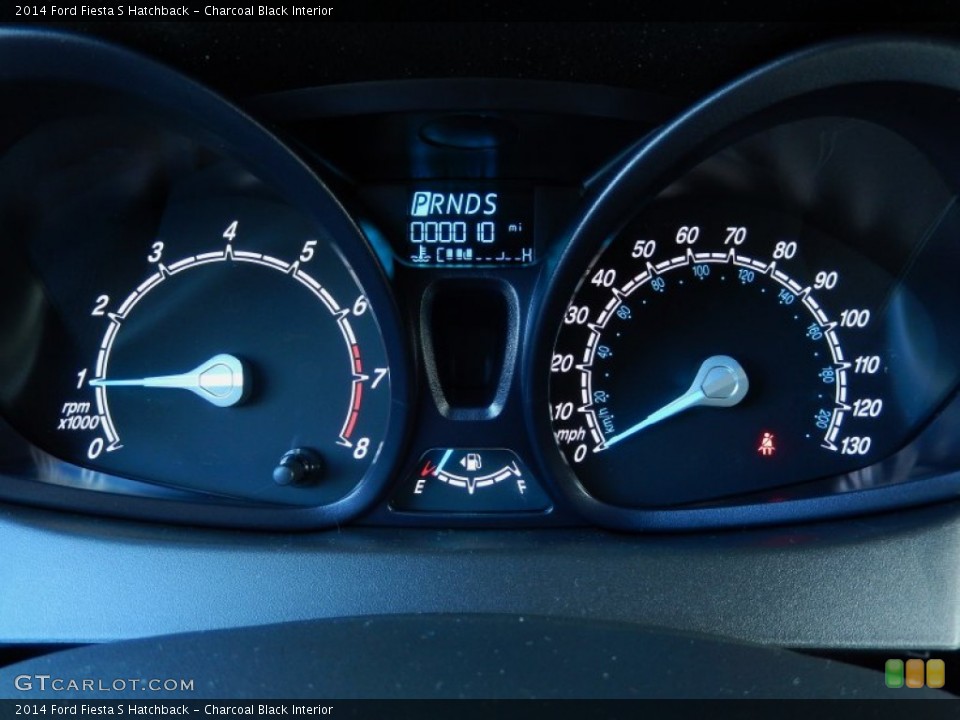 Charcoal Black Interior Gauges for the 2014 Ford Fiesta S Hatchback #89420846
