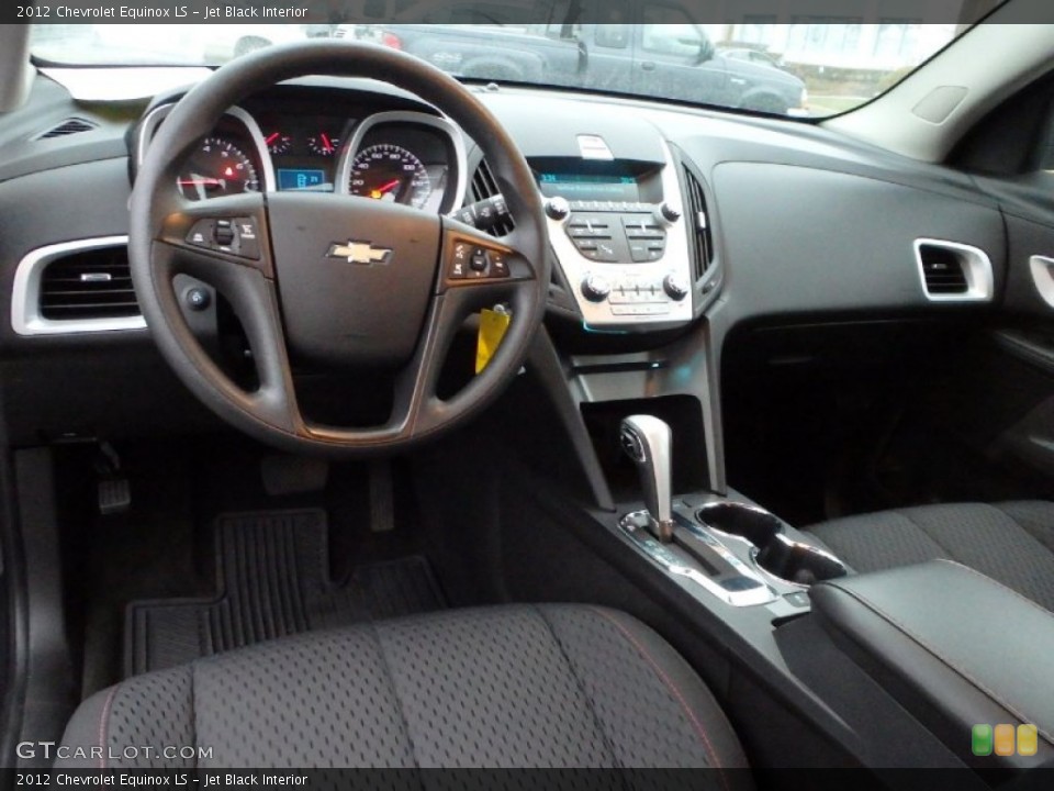 Jet Black Interior Prime Interior for the 2012 Chevrolet Equinox LS #89420879