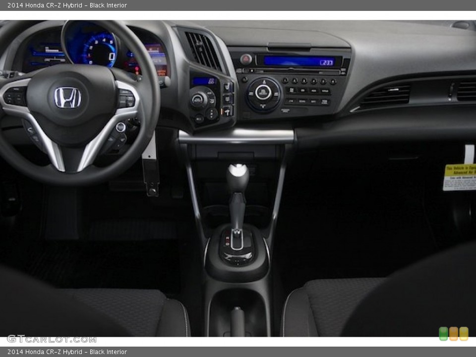 Black Interior Dashboard for the 2014 Honda CR-Z Hybrid #89423342