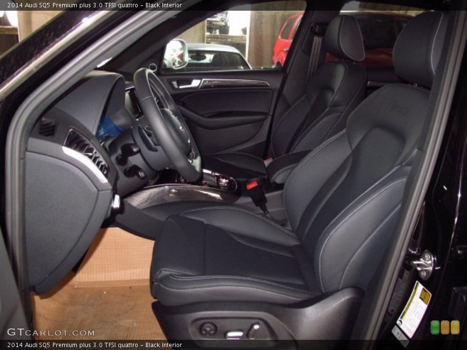Black Interior Photo for the 2014 Audi SQ5 Premium plus 3.0 TFSI quattro #89434233