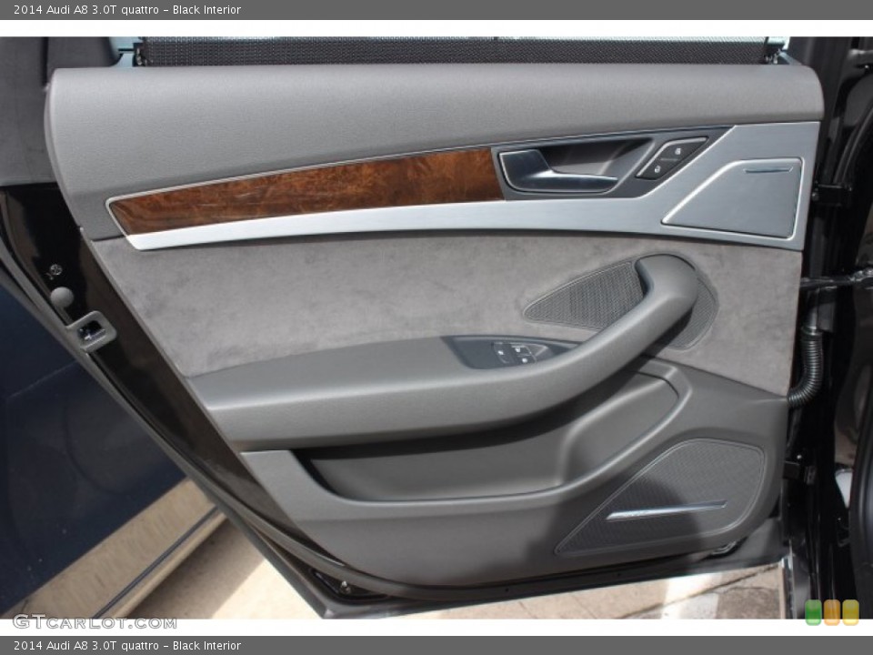 Black Interior Door Panel for the 2014 Audi A8 3.0T quattro #89434536