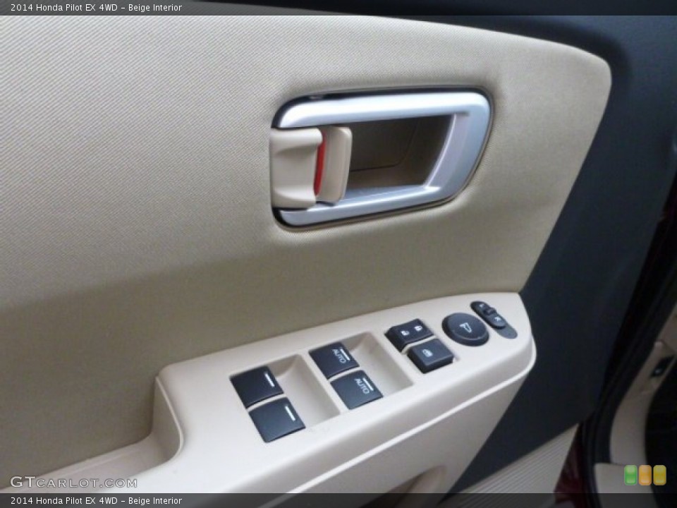 Beige Interior Door Panel for the 2014 Honda Pilot EX 4WD #89440356