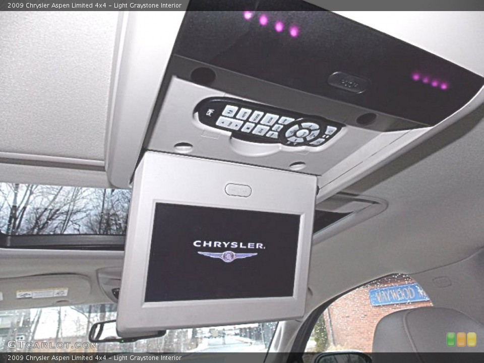 Light Graystone Interior Entertainment System for the 2009 Chrysler Aspen Limited 4x4 #89440893