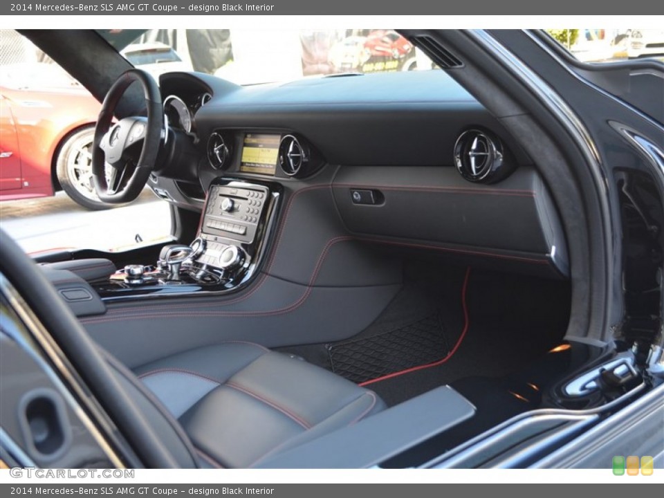 designo Black Interior Dashboard for the 2014 Mercedes-Benz SLS AMG GT Coupe #89445792