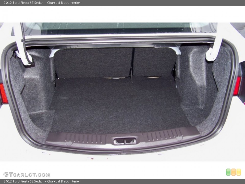 Charcoal Black Interior Trunk for the 2012 Ford Fiesta SE Sedan #89447871