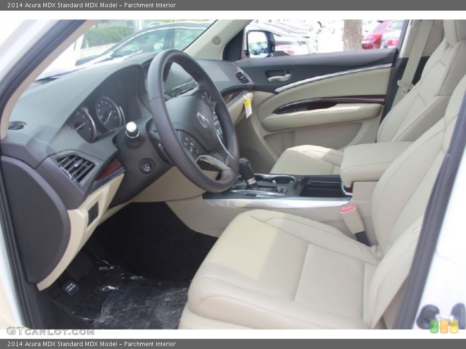 Parchment Interior Front Seat for the 2014 Acura MDX  #89448192