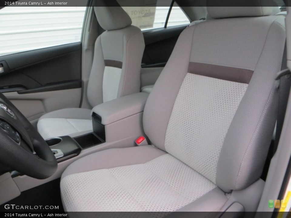Ash Interior Front Seat for the 2014 Toyota Camry L #89452113