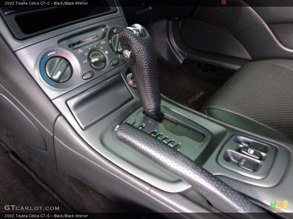 Black/Black Interior Transmission for the 2003 Toyota Celica GT-S #89453673