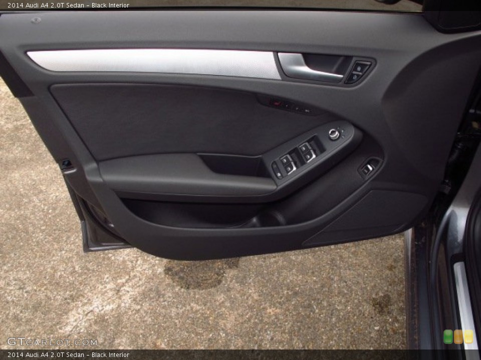 Black Interior Door Panel for the 2014 Audi A4 2.0T Sedan #89457243