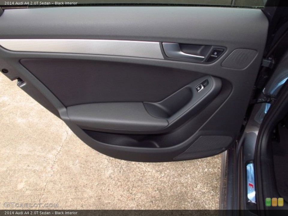 Black Interior Door Panel for the 2014 Audi A4 2.0T Sedan #89457261