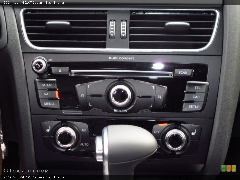 Black Interior Controls for the 2014 Audi A4 2.0T Sedan #89457336