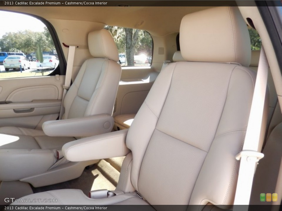 Cashmere/Cocoa Interior Rear Seat for the 2013 Cadillac Escalade Premium #89460971