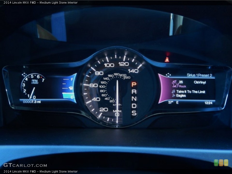 Medium Light Stone Interior Gauges for the 2014 Lincoln MKX FWD #89463071