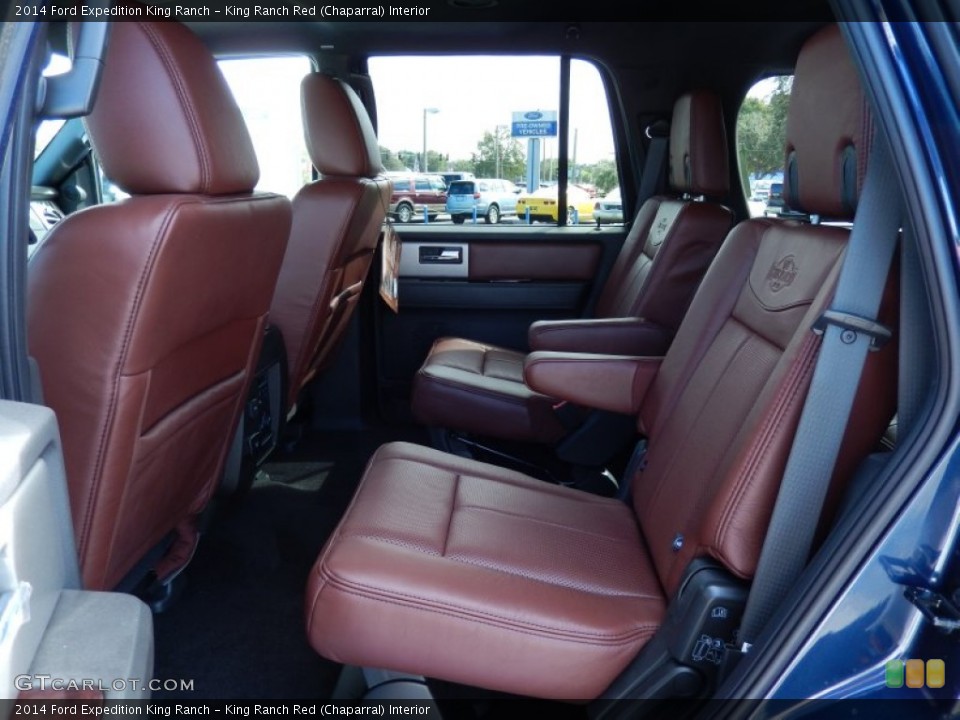 King Ranch Red (Chaparral) Interior Rear Seat for the 2014 Ford Expedition King Ranch #89463362