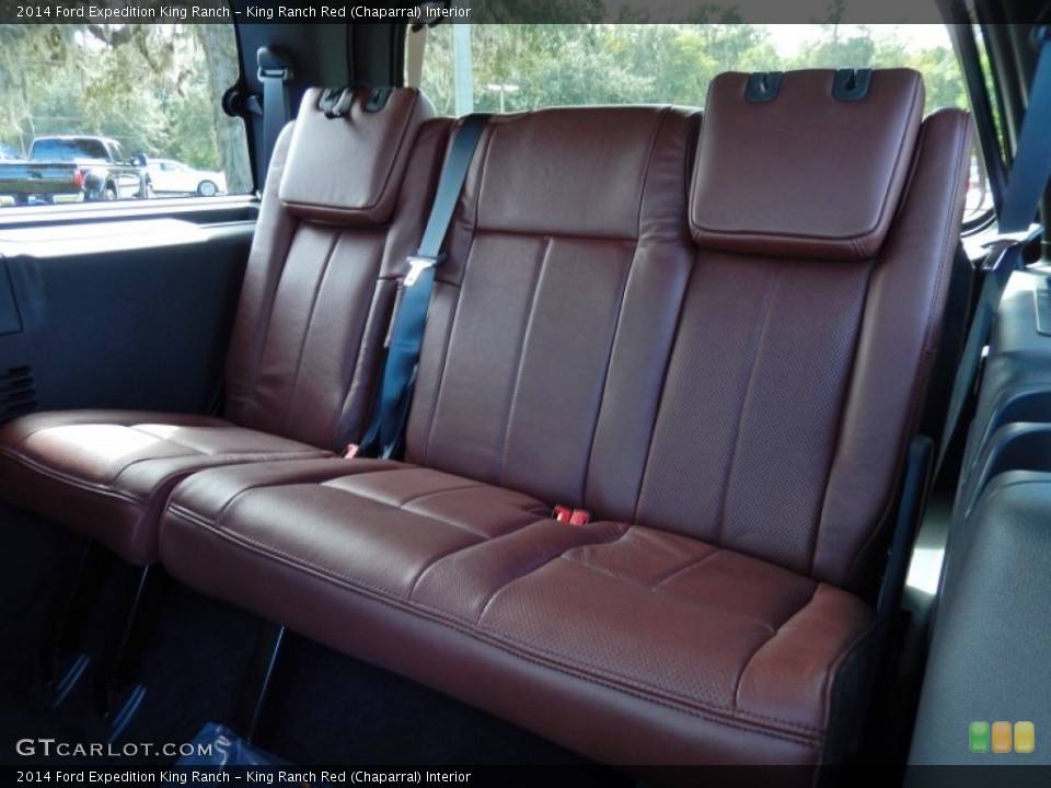 King Ranch Red (Chaparral) Interior Rear Seat for the 2014 Ford Expedition King Ranch #89463386