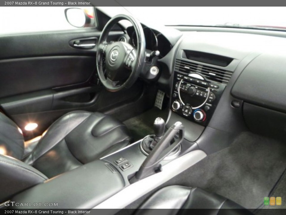 Black Interior Photo for the 2007 Mazda RX-8 Grand Touring #89470223