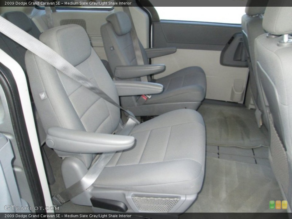 Medium Slate Gray/Light Shale Interior Rear Seat for the 2009 Dodge Grand Caravan SE #89470237