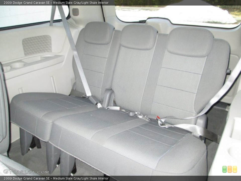 Medium Slate Gray/Light Shale Interior Rear Seat for the 2009 Dodge Grand Caravan SE #89470259