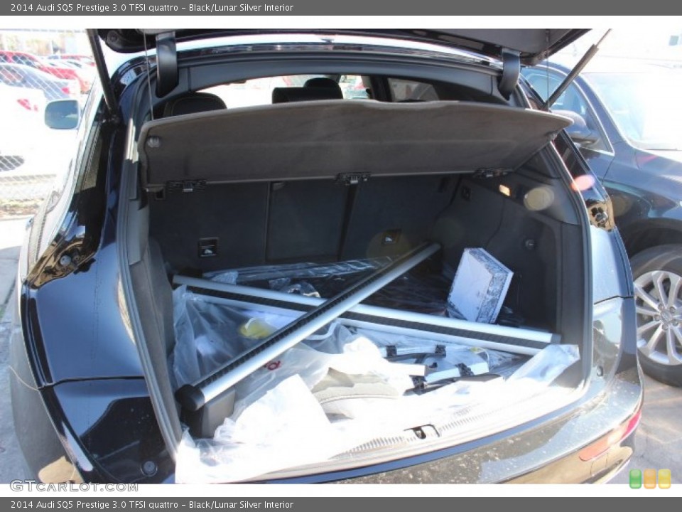 Black/Lunar Silver Interior Trunk for the 2014 Audi SQ5 Prestige 3.0 TFSI quattro #89471657