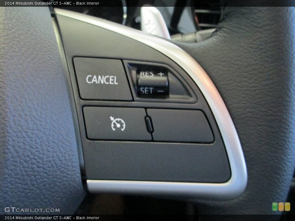 Black Interior Controls for the 2014 Mitsubishi Outlander GT S-AWC #89477224