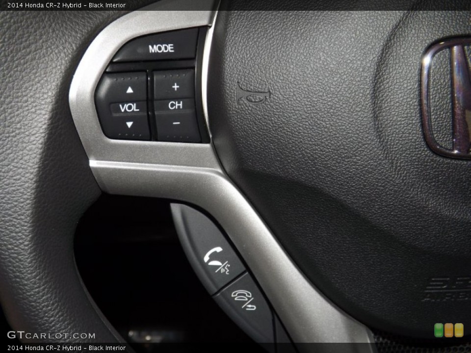 Black Interior Controls for the 2014 Honda CR-Z Hybrid #89478152