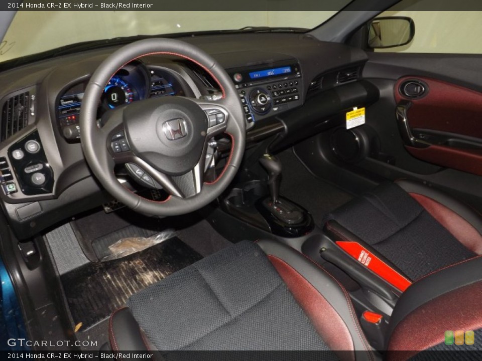 Black/Red Interior Photo for the 2014 Honda CR-Z EX Hybrid #89478554