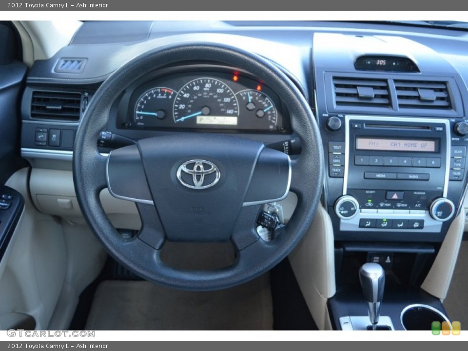 Ash Interior Steering Wheel for the 2012 Toyota Camry L #89478797