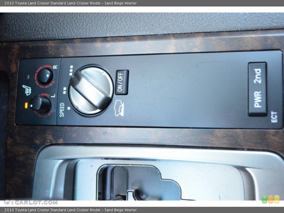 Sand Beige Interior Controls for the 2010 Toyota Land Cruiser  #89479670