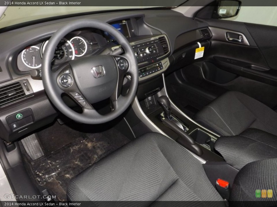 Black Interior Prime Interior for the 2014 Honda Accord LX Sedan #89479781