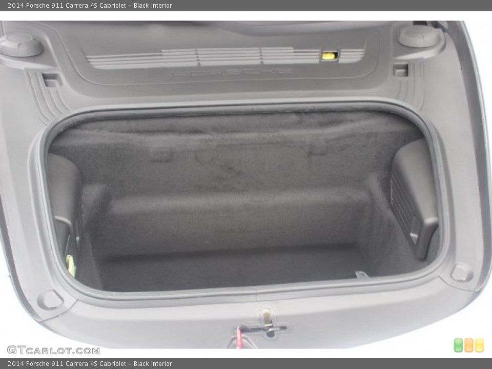 Black Interior Trunk for the 2014 Porsche 911 Carrera 4S Cabriolet #89488949