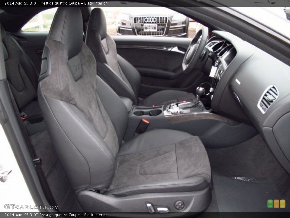 Black Interior Front Seat for the 2014 Audi S5 3.0T Prestige quattro Coupe #89490589