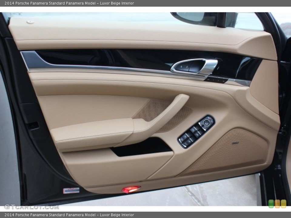 Luxor Beige Interior Door Panel for the 2014 Porsche Panamera  #89491372