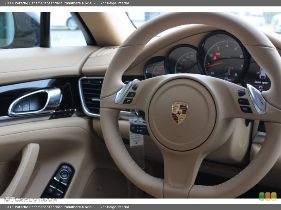 Luxor Beige Interior Steering Wheel for the 2014 Porsche Panamera  #89491813