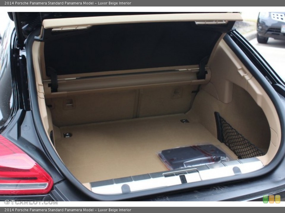 Luxor Beige Interior Trunk for the 2014 Porsche Panamera  #89491837