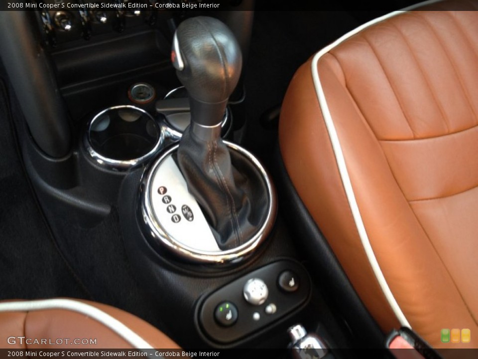 Cordoba Beige Interior Transmission for the 2008 Mini Cooper S Convertible Sidewalk Edition #89494918