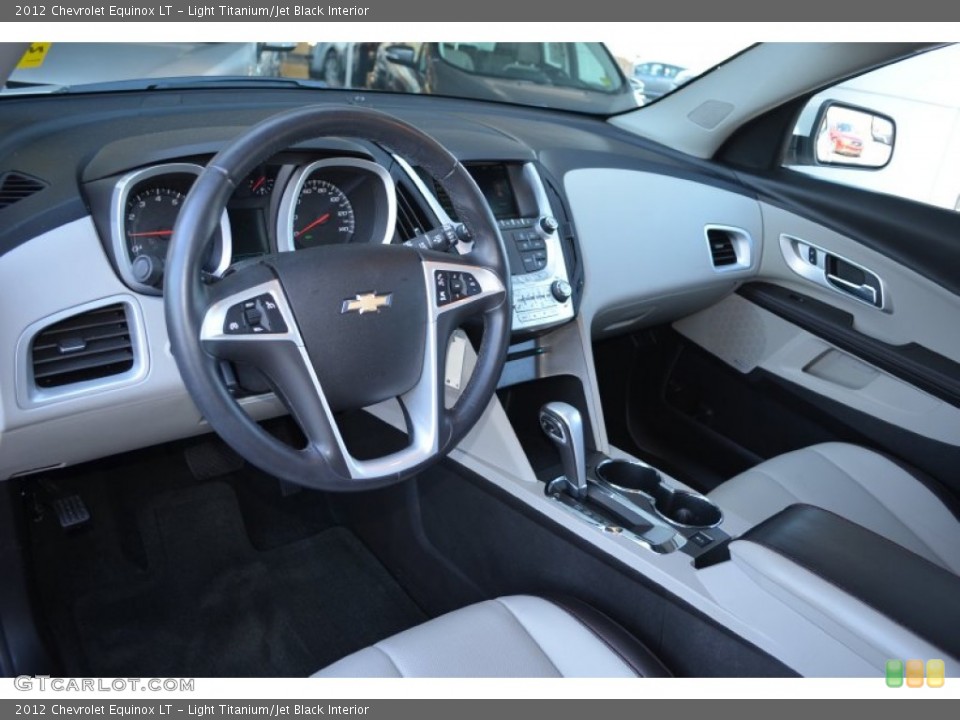 Light Titanium/Jet Black 2012 Chevrolet Equinox Interiors