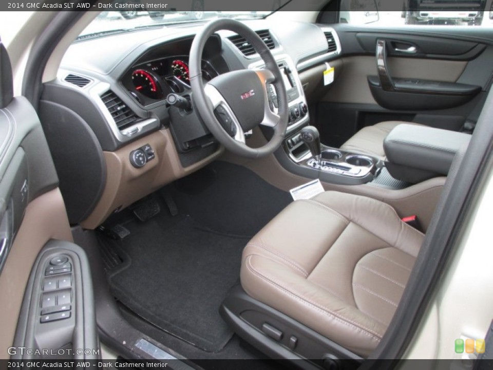 Dark Cashmere Interior Photo for the 2014 GMC Acadia SLT AWD #89496382
