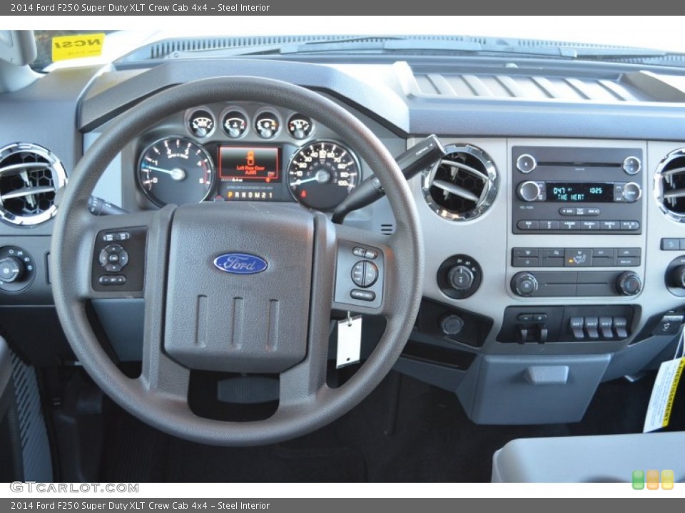 Steel Interior Dashboard for the 2014 Ford F250 Super Duty XLT Crew Cab 4x4 #89500312