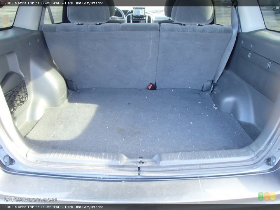 Dark Flint Gray Interior Trunk for the 2003 Mazda Tribute LX-V6 4WD #89501014