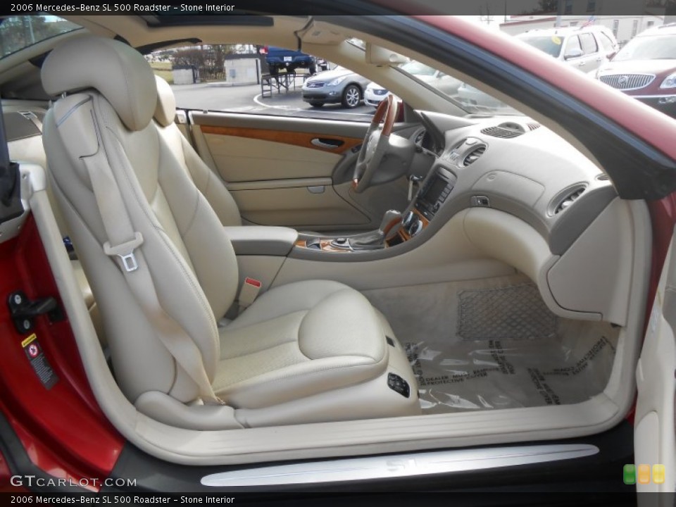 Stone Interior Photo for the 2006 Mercedes-Benz SL 500 Roadster #89501185
