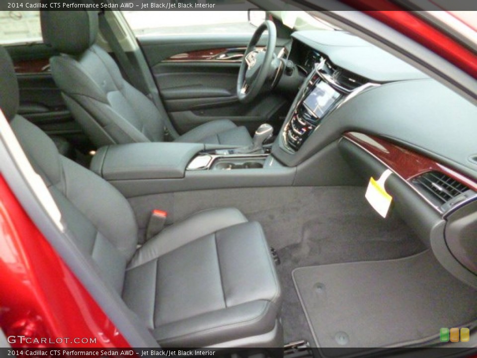 Jet Black/Jet Black Interior Front Seat for the 2014 Cadillac CTS Performance Sedan AWD #89503660