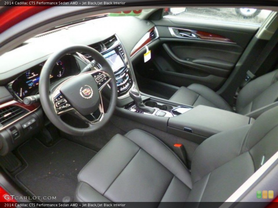 Jet Black/Jet Black Interior Prime Interior for the 2014 Cadillac CTS Performance Sedan AWD #89503795