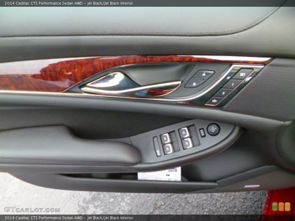 Jet Black/Jet Black Interior Controls for the 2014 Cadillac CTS Performance Sedan AWD #89503813