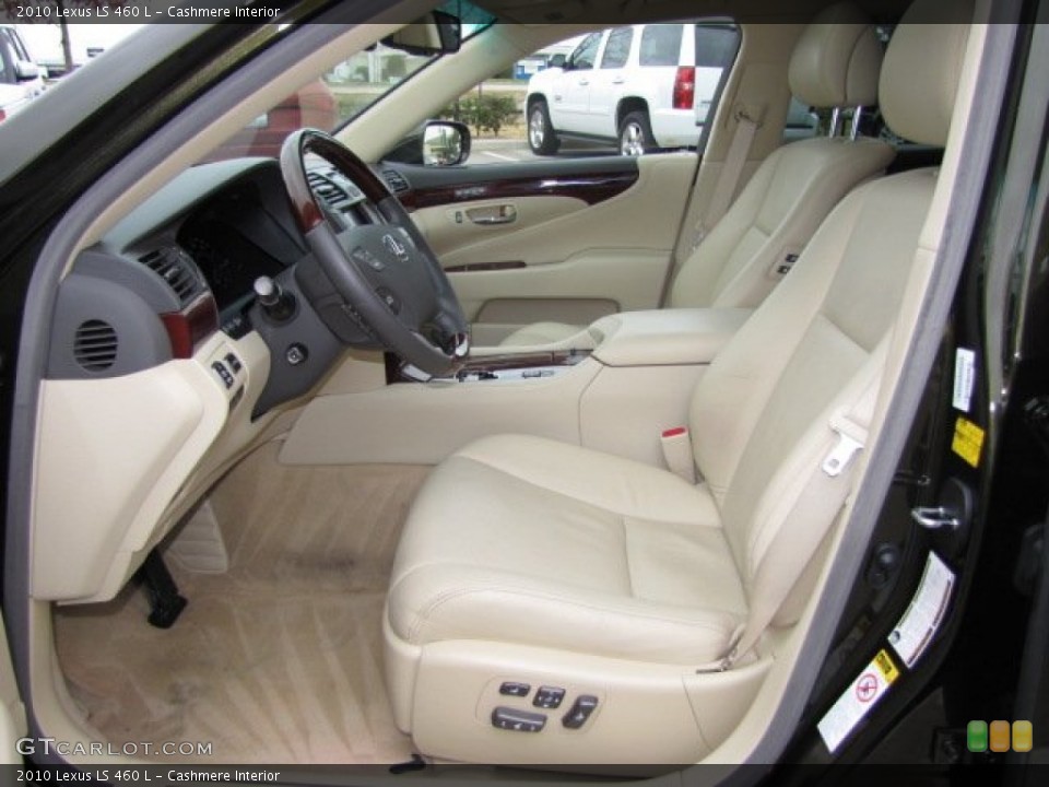 Cashmere Interior Front Seat for the 2010 Lexus LS 460 L #89504638