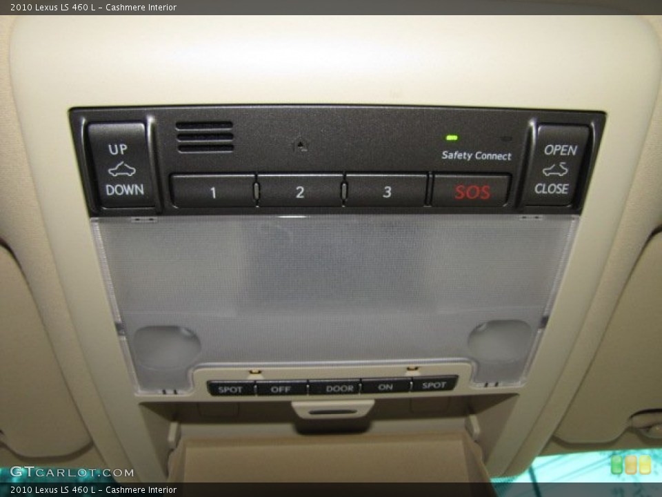 Cashmere Interior Controls for the 2010 Lexus LS 460 L #89505663