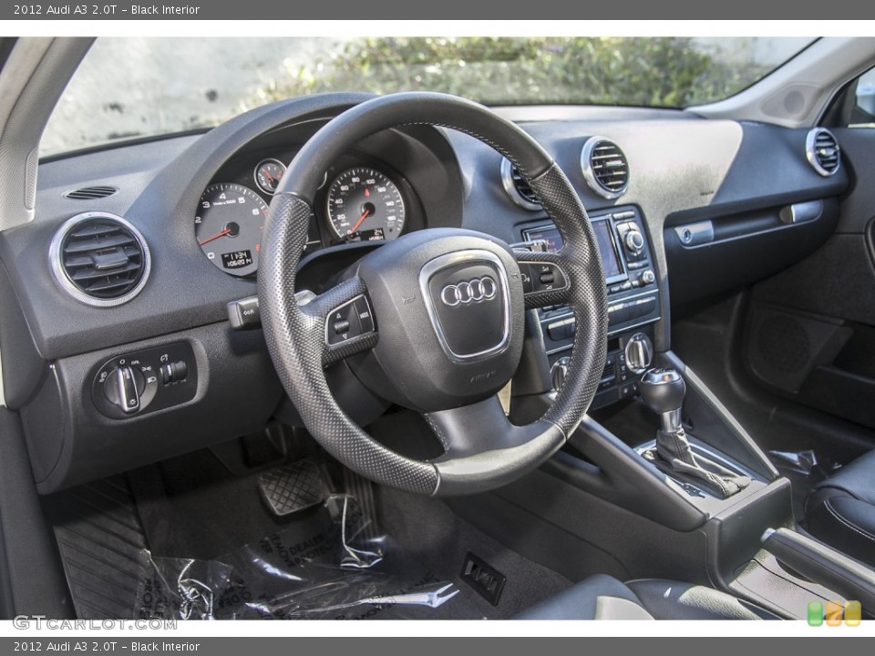 Black Interior Dashboard for the 2012 Audi A3 2.0T #89512465