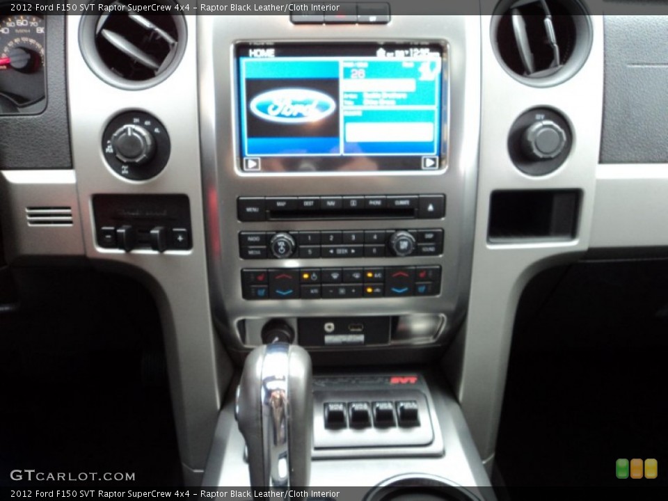 Raptor Black Leather/Cloth Interior Controls for the 2012 Ford F150 SVT Raptor SuperCrew 4x4 #89514769