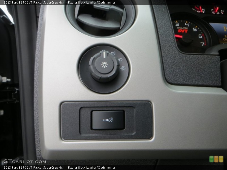 Raptor Black Leather/Cloth Interior Controls for the 2013 Ford F150 SVT Raptor SuperCrew 4x4 #89515581