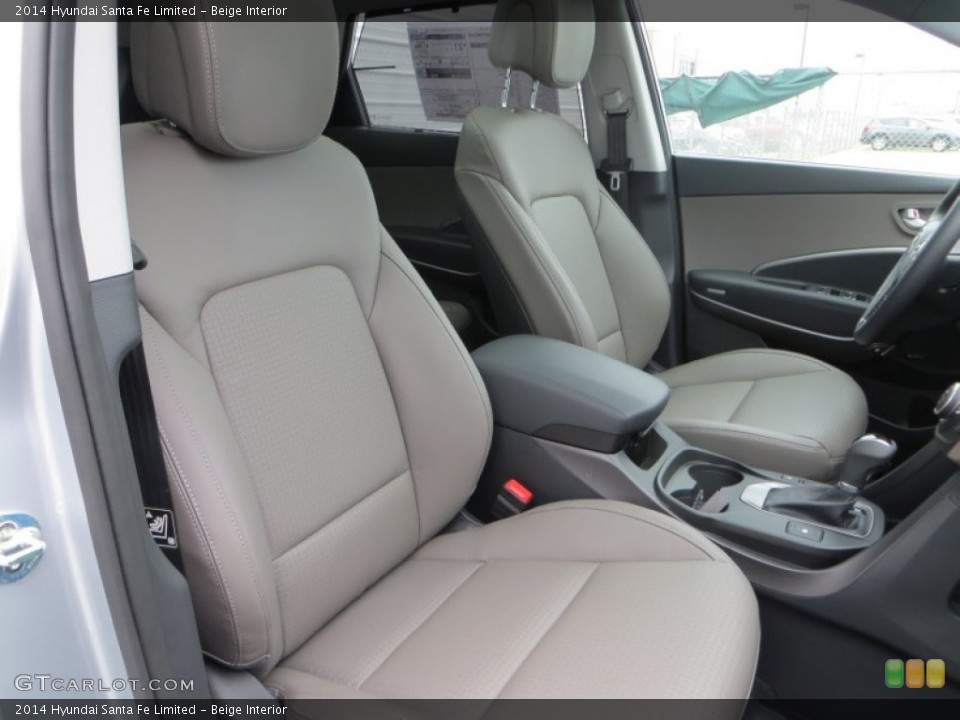 Beige Interior Front Seat for the 2014 Hyundai Santa Fe Limited #89516557